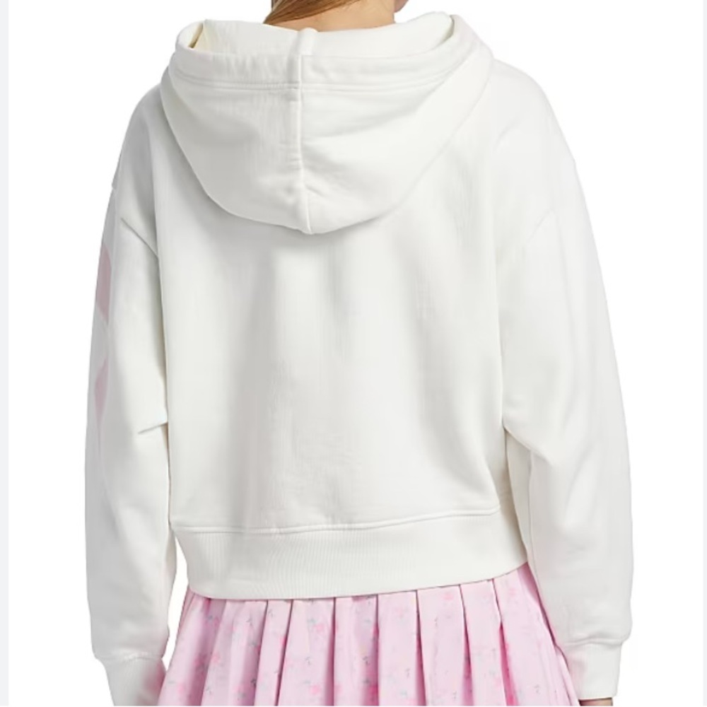 Loveshackfancy Brunella cropped bow hoodie. - Picture 7 of 15